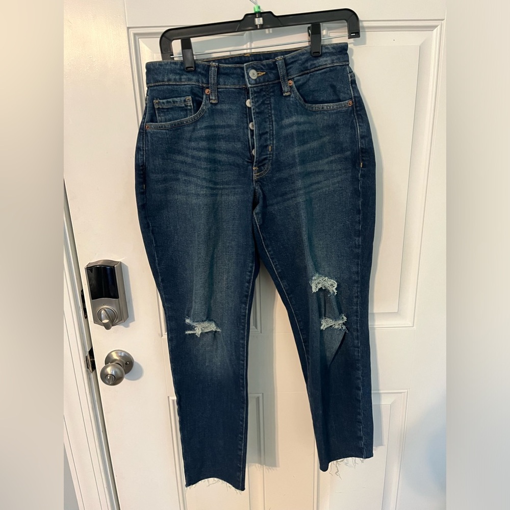 NWOT Old Navy High Raise Curvy OG Straight Denim Jeans